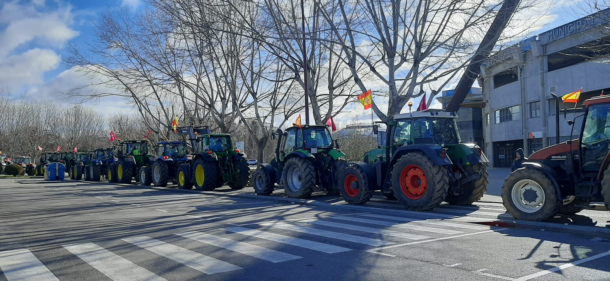 tractores, león, asaja, planas, maíz