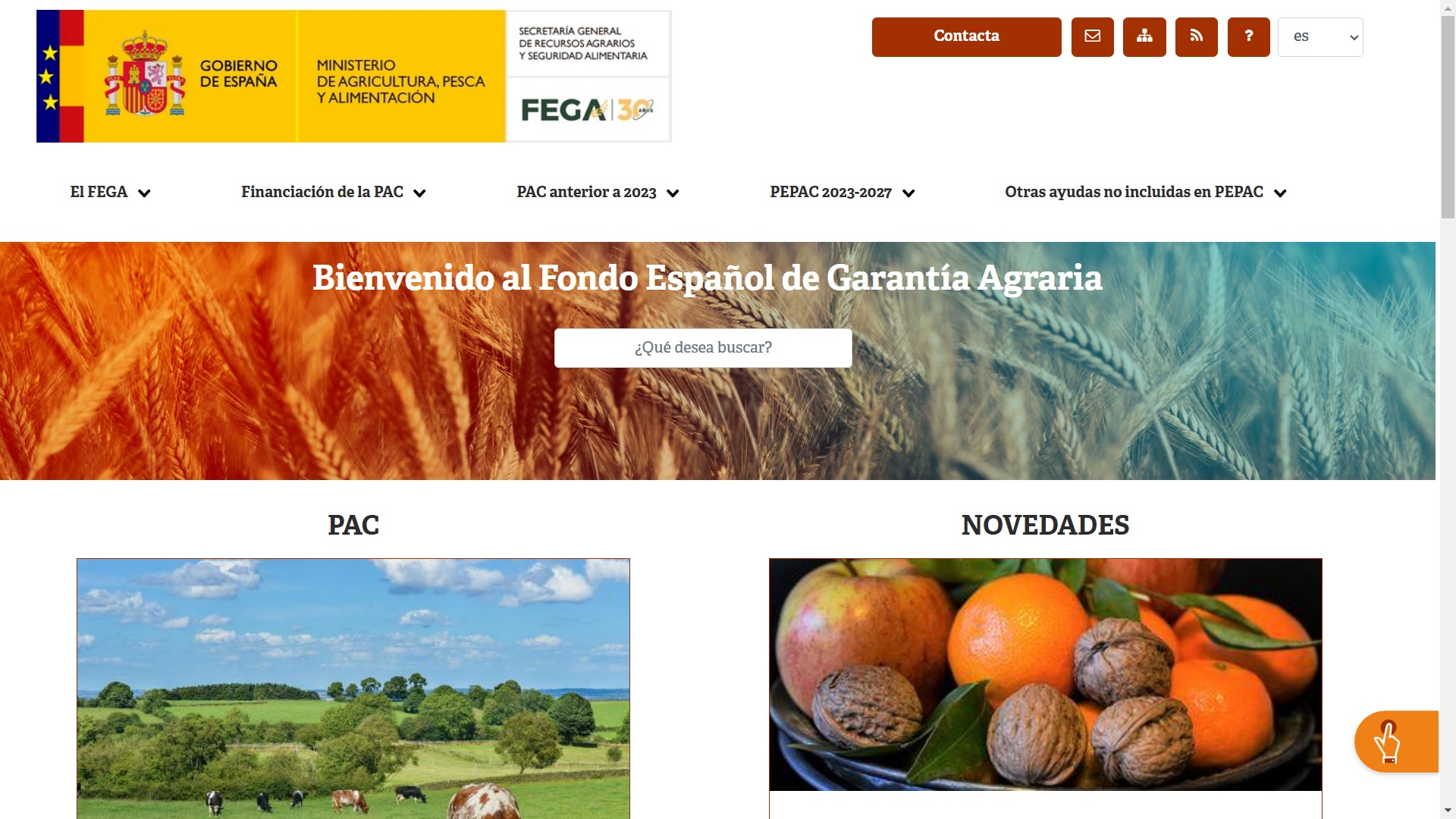 El FEGA celebra 30 años al servicio de la agricultura