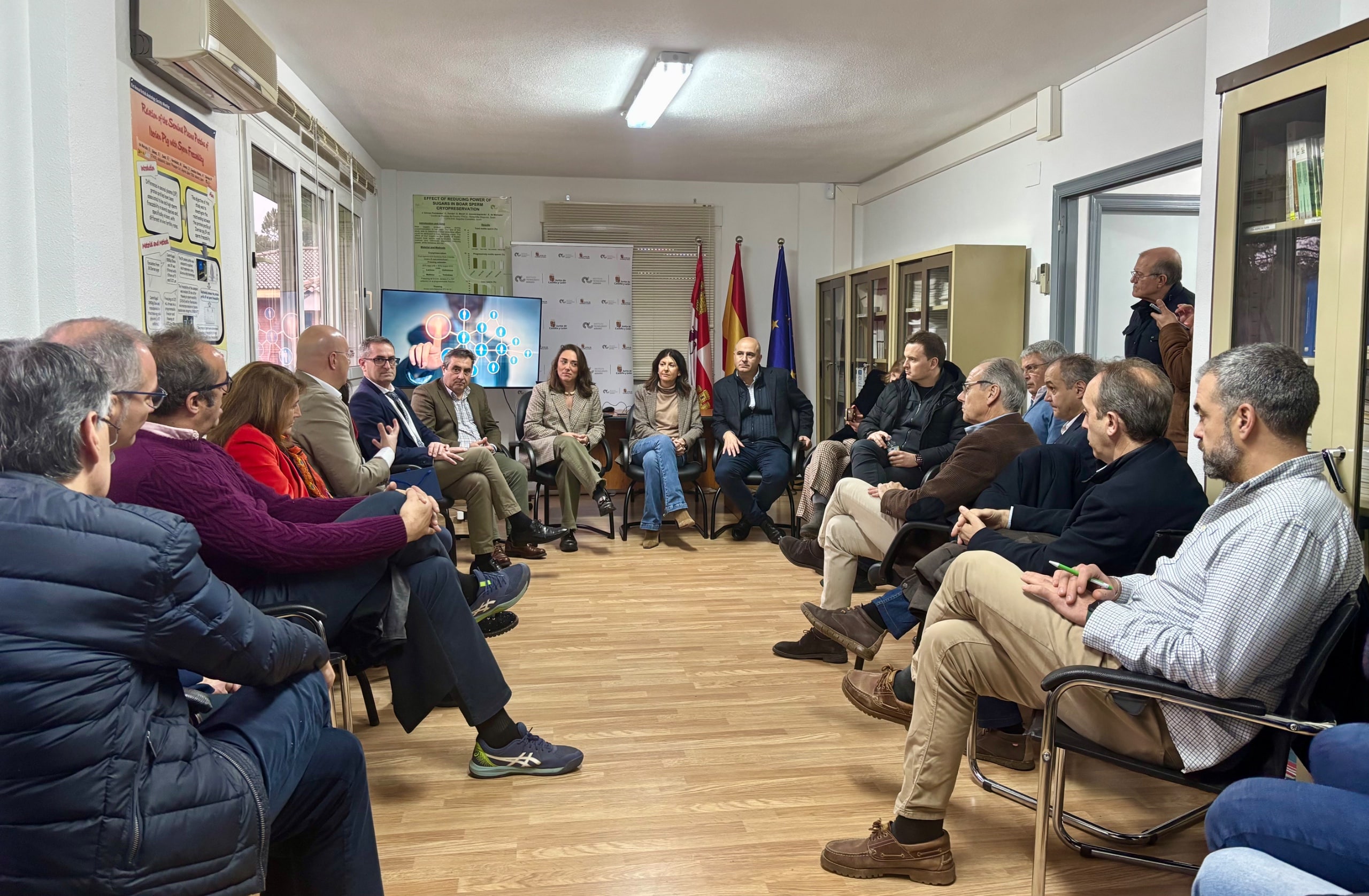 La Junta de Castilla y León impulsa nueve proyectos de innovación con 822.000 euros para favorecer la competitividad y el relevo generacional en el sector porcino